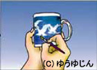 お絵かきオリジナルマグカップの作り方クレヨン2