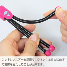 スマートフォンアイフォンスマホ用ミニ三脚8