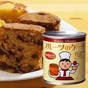 防災の日非常食ケーキの缶詰フルーツ2