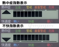 熱中症対策グッズ熱中症計付きストップウォッチ2