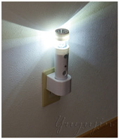 防災の日グッズ停電時自動点灯センサーライトLEDセンサーライト3