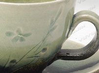 花小紋コーヒーカップ2