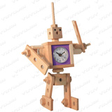 組み立て木工工作ウッドギアにしさんロボット2