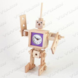 組み立て木工工作ウッドギアにしさんロボット3