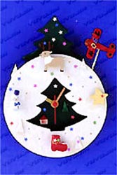 手作り木のクリスマスリース4