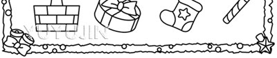 クリスマスオーナメント手作り飾りキーホルダーマジックステッカークリスマスツリーイラスト3