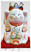 彩絵七福神招き猫ネコ雑貨23