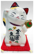 彩絵金運来福招き猫ネコ雑貨2