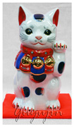 染錦招き猫ネコ雑貨4