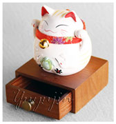 招き猫小物入れ雑貨トラ3