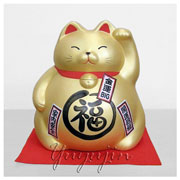 福招き猫貯金箱バンク雑貨金2