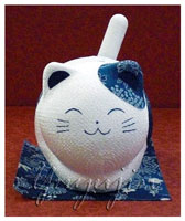 ネコ雑貨ソーラー猫2