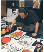 世界遺産富士山グッズ糸井忠晴原画アート赤富士2